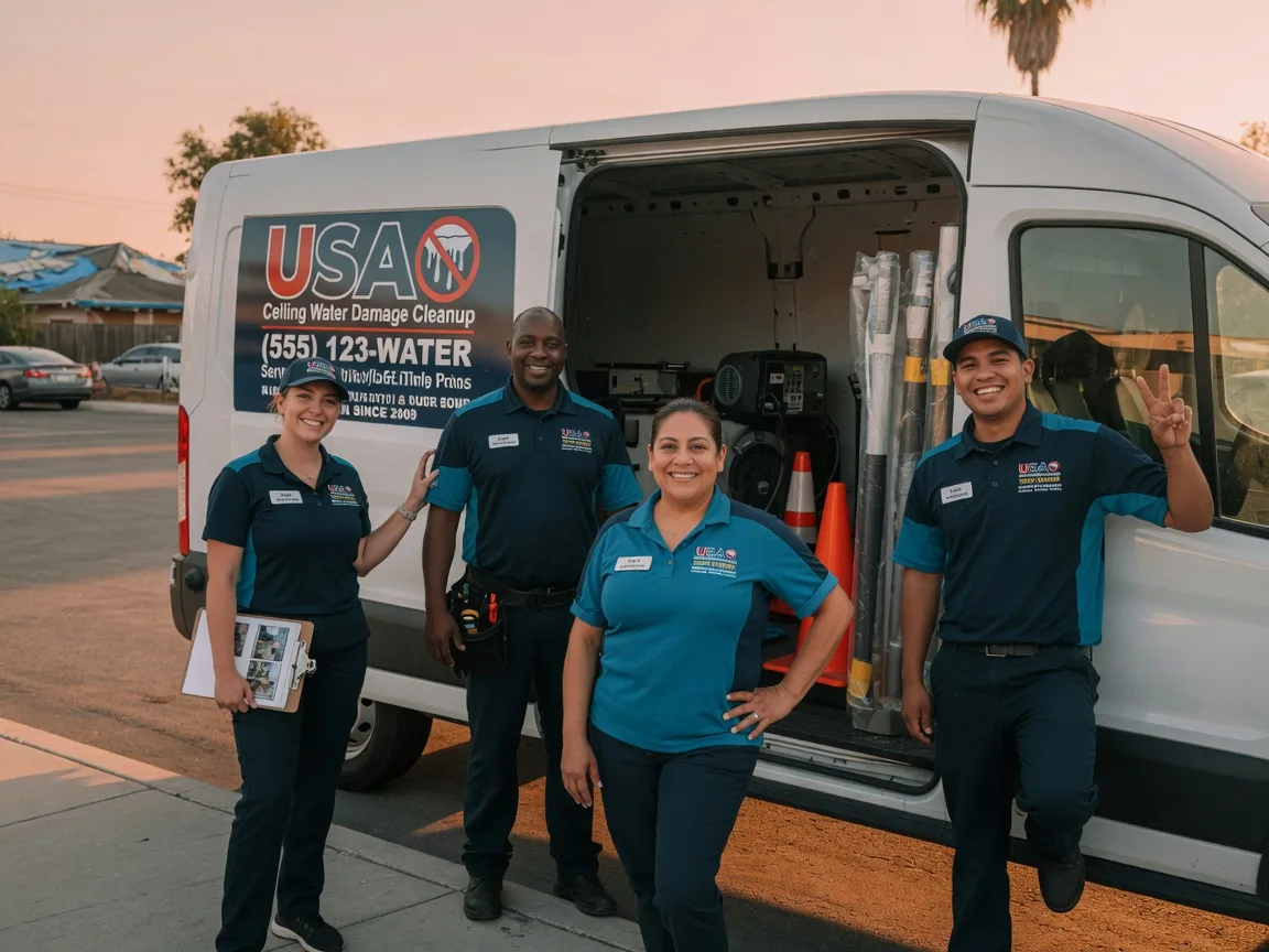 Ceiling Water Damage Restoration company in Russell, AR